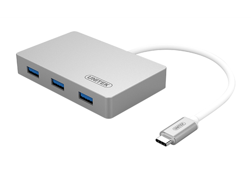 MULTIPORT HUB TYPE-C -> 3 USB 3.0 UNITEK (Y-3190) 318HP