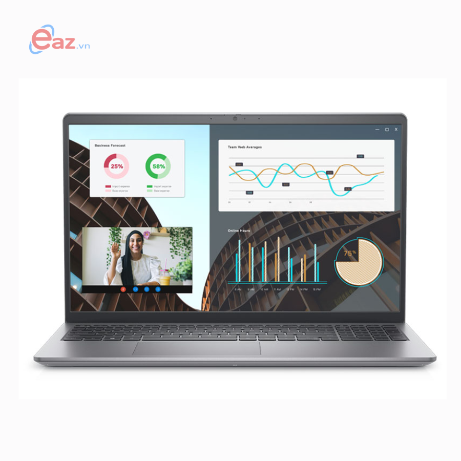 Laptop Dell Vostro 3530 (V5I5267W1) | Intel Core i5-1335U | 8GB | 256GB | 15.6 inch FHD 120Hz | Win 11 | Office | Xám | 1123