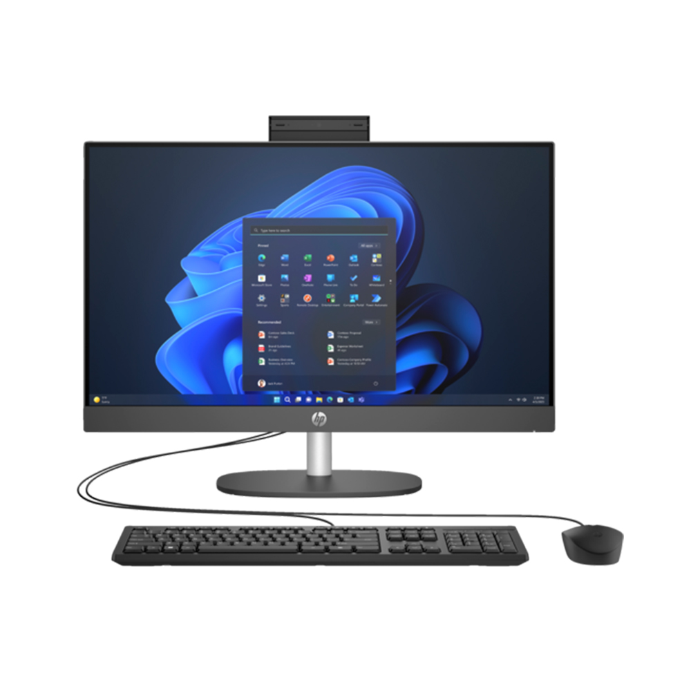 Máy tính để bàn All in one HP ProOne 240 G10 (8W309PA) | Intel Core i7-1355U | 16GB | 512GB | Intel Iris Xe | 23.8 inch FHD | Win 11 | Đen | 0225