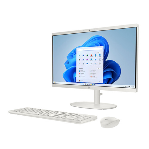 Máy tính để bàn HP AIO 22-dg0016d (AY8C6PA) | Core i3-N300 | 8GB | 512GB | 21.5 inch | Win11| Trắng | 0325