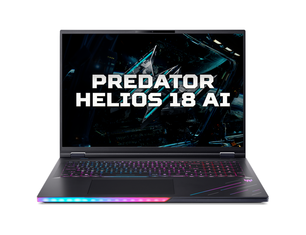 Laptop Acer Predator Helios 18 AI PH18-73-93P0 | Intel Core Ultra 9 275HX | 64GB | 3TB | RTX 5080 16GB | 18 inch 2K+ 250Hz IPS | Win 11 | Đen | 0325