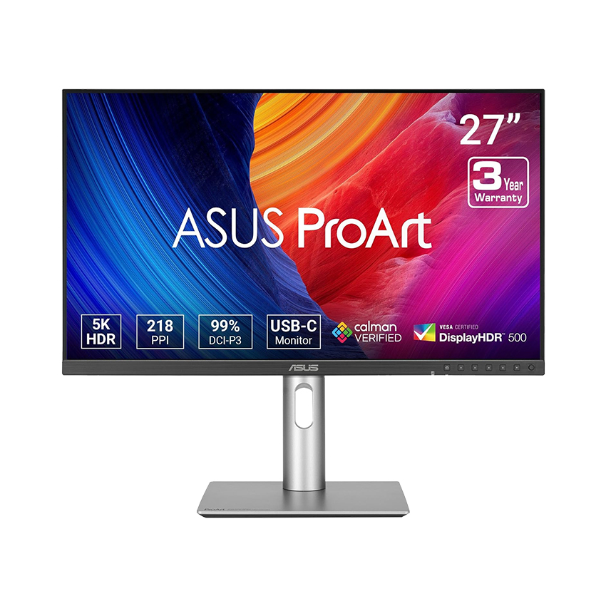 M&#224;n H&#236;nh Đồ Họa ASUS ProArt PA27JCV | 27 inch | IPS | 5K | 60Hz | 5ms | Speaker | 0525