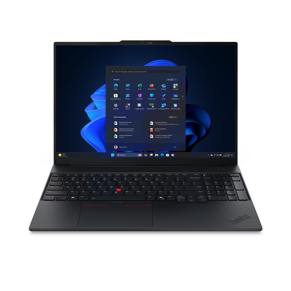Lenovo ThinkPad E16 Gen 3 (21SR002GVA) | Intel&#174; Core Ultra 5 225H | 16GB | 512GB SSD PCIe | Intel&#174; Arc™ 130T GPU | Intel&#174; AI Boost Up to 13 TOPS | 16 inch WUXGA IPS | Finger | IR Camera | LED KEY | 1225